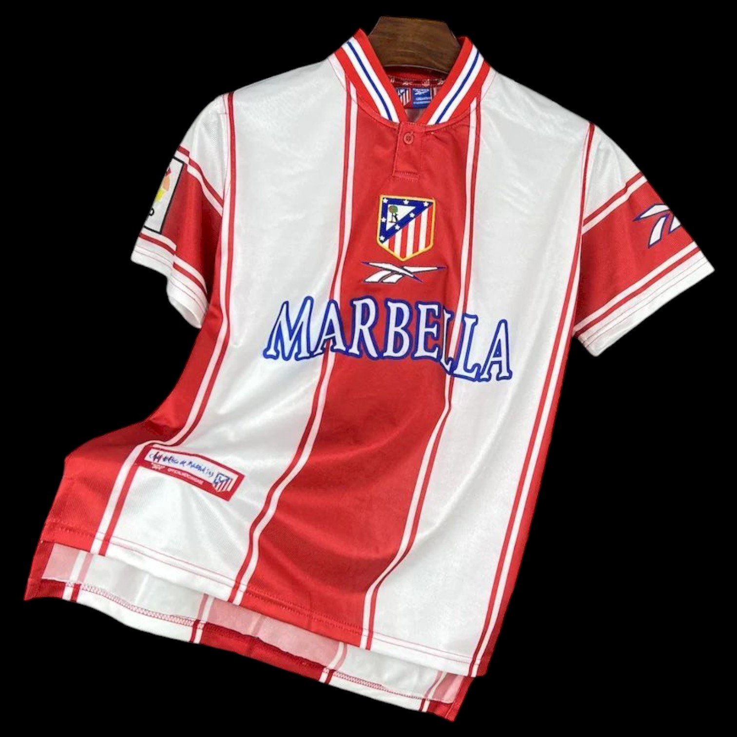 Atlético Madrid Maillot Domicile Rétro 1990/2000
