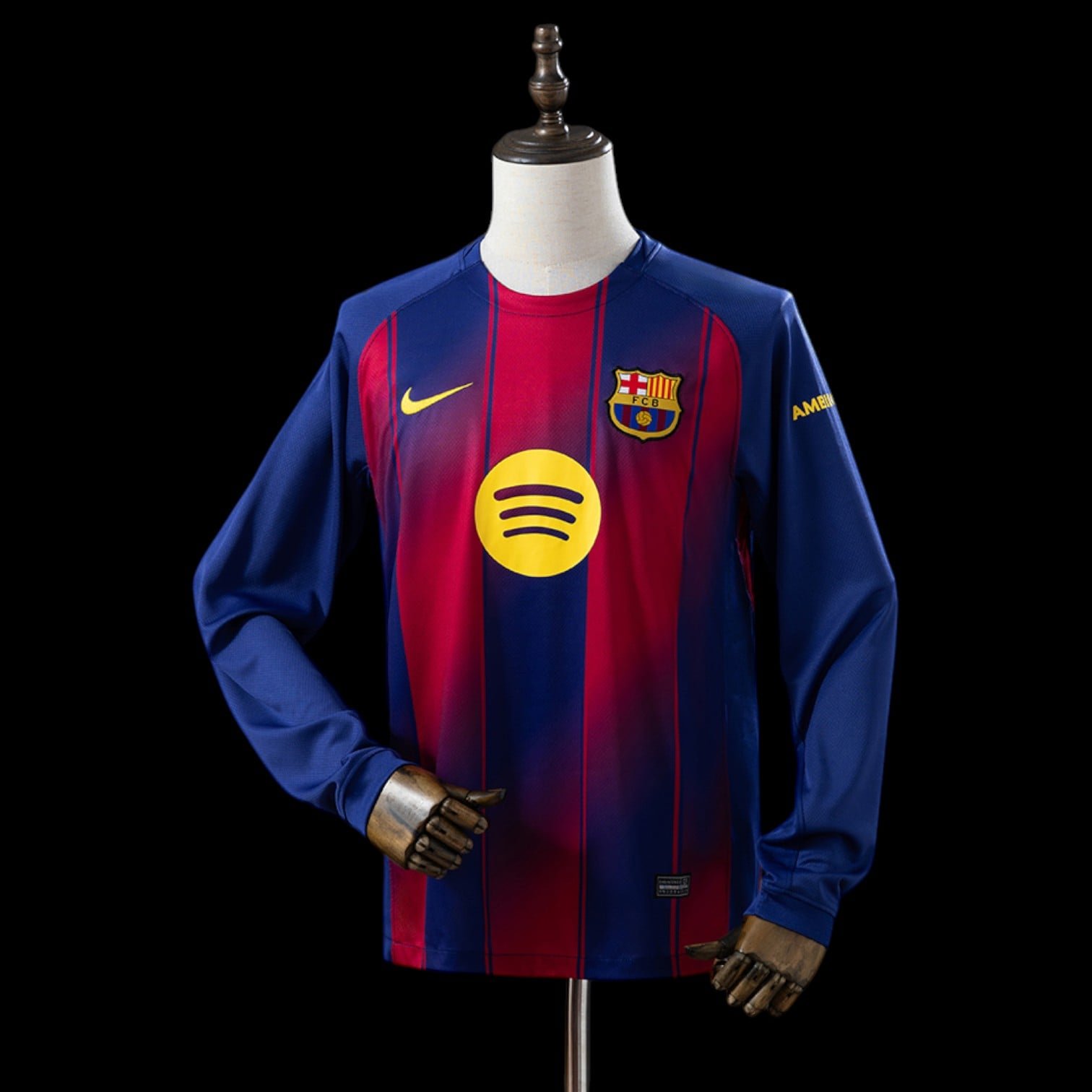 Barcelone Maillot Manches Longues Domicile 25/26