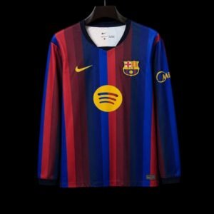 Barcelone Maillot Manches Longues Domicile 26/27