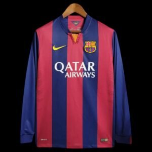 Barcelone Maillot Manches Longues Rétro 14/15