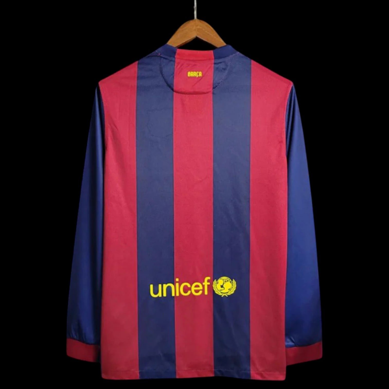 Barcelone Maillot Manches Longues Rétro 14/15 – Image 2