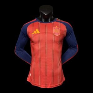 Espagne Maillot Manches Longues Domicile 26/27