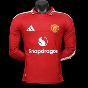 Manchester United Maillot Manches Longues Domicile 26/27