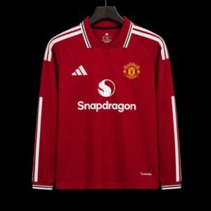 Manchester United Maillot Manches Longues Domicile 26/27