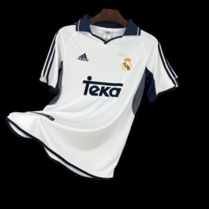 Real Madrid Maillot Domicile Rétro 2000/01