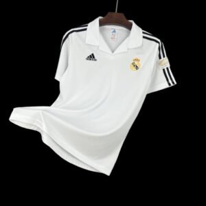 Real Madrid Maillot Domicile UCL Rétro 2001/02
